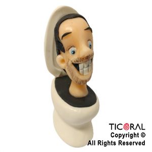 ADORNO SKIBIDI TOILET A. PORCELANA FRIA x 1